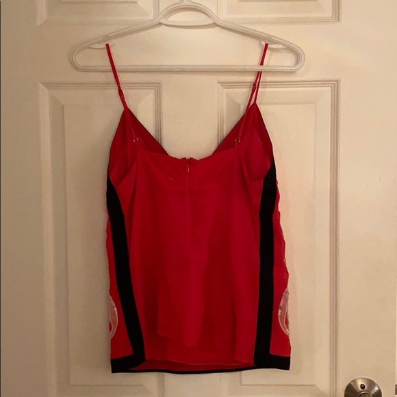 Mendocino pink fancy tank with sequin work - Picture 2 of 2